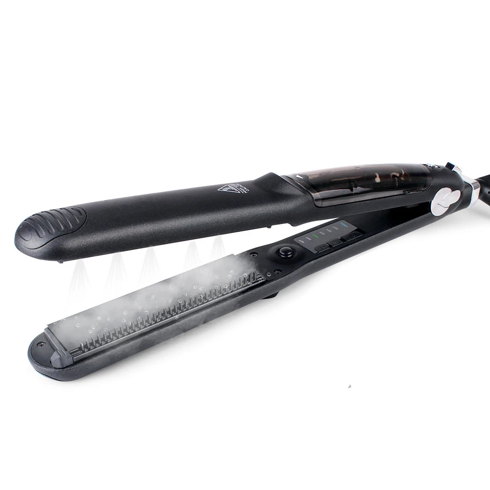 

Hair Straightener LCD Display 2-In-1 Ceramic Coating Hair Straightener Comb Hair Curler Ceramic Hair Straightener Curler
