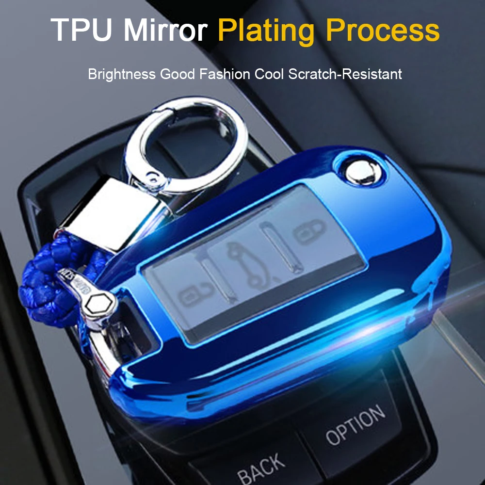

3 Button TPU Car Key Case Set For Citroen C4 CACTUS C5 C3 C4L for Peugeot 508 301 2008 3008 308 408 RCZ Protector Holder Skin