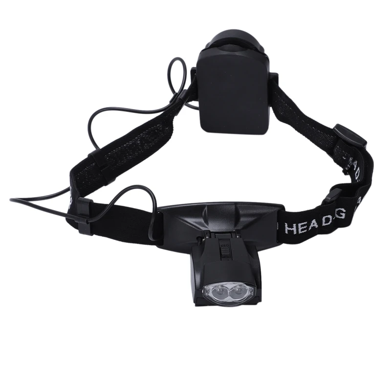 5 Lens LED Light Lamp Loop Head Headband Magnifier Magnifying Glass Loupe 1-3.5X