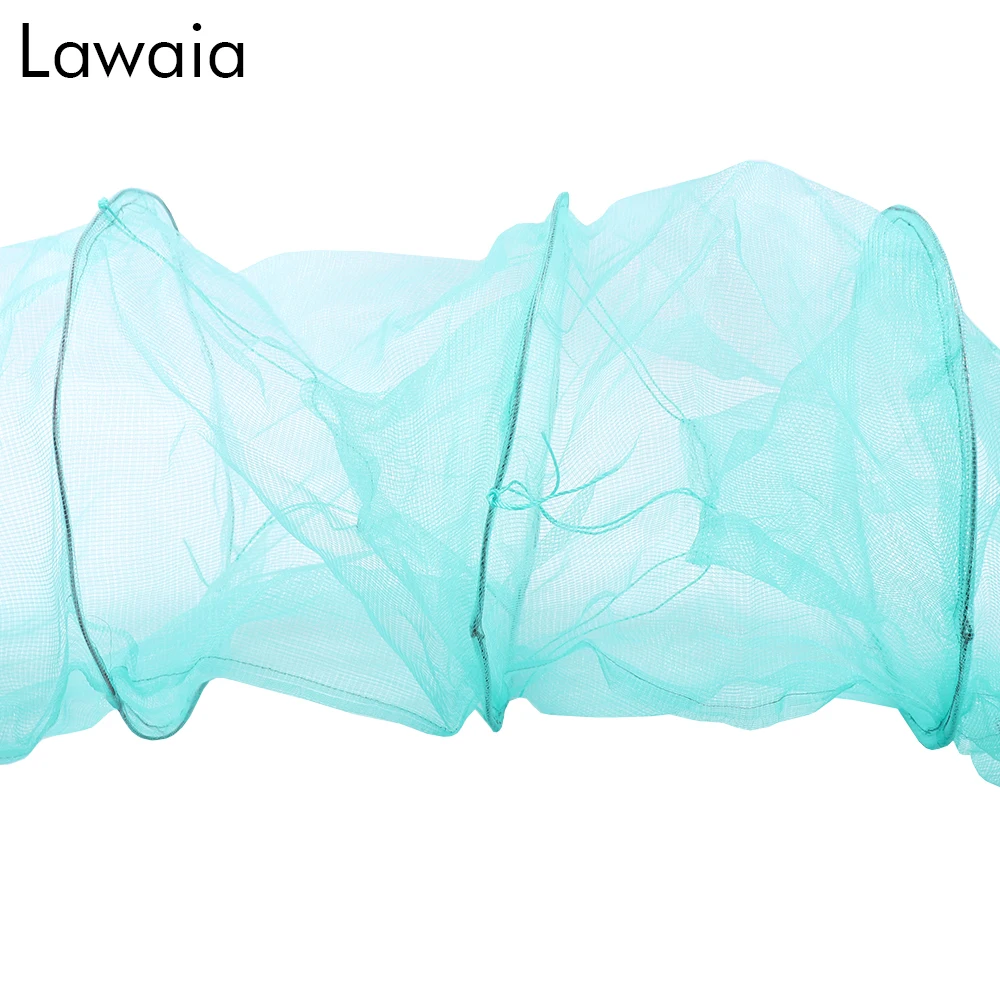 Lawaia ручная рыболовная сеть Ловушка складная клетка для краба рыболовные