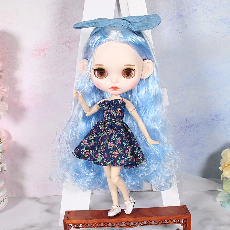 Fortune Days Blyth ICY DBS 1/6 топ-труба с цветочным принтом и повязка на голову