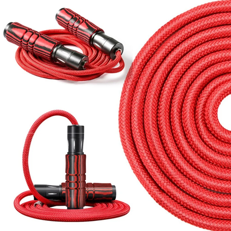 Плетеный Подшипник Скакалка регулируемые спортивные упражнения для снижения веса Тренажерный Зал Фитнес Скорость Скакалка Спортивная одежда для видов спорта на открытом воздухе