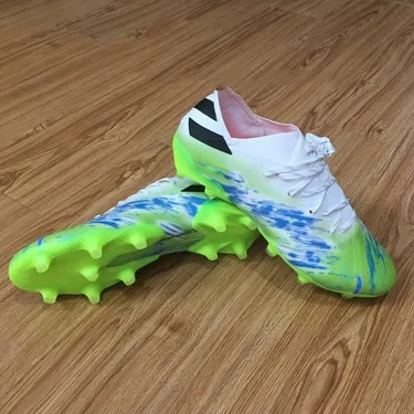 Мужские высокие футбольные бутсы Nemeziz 19+ FG Футбольная обувь футбольные бутсы olarize Pack Hardwired Dark Script 302 Redirect Pack - Цвет: 2