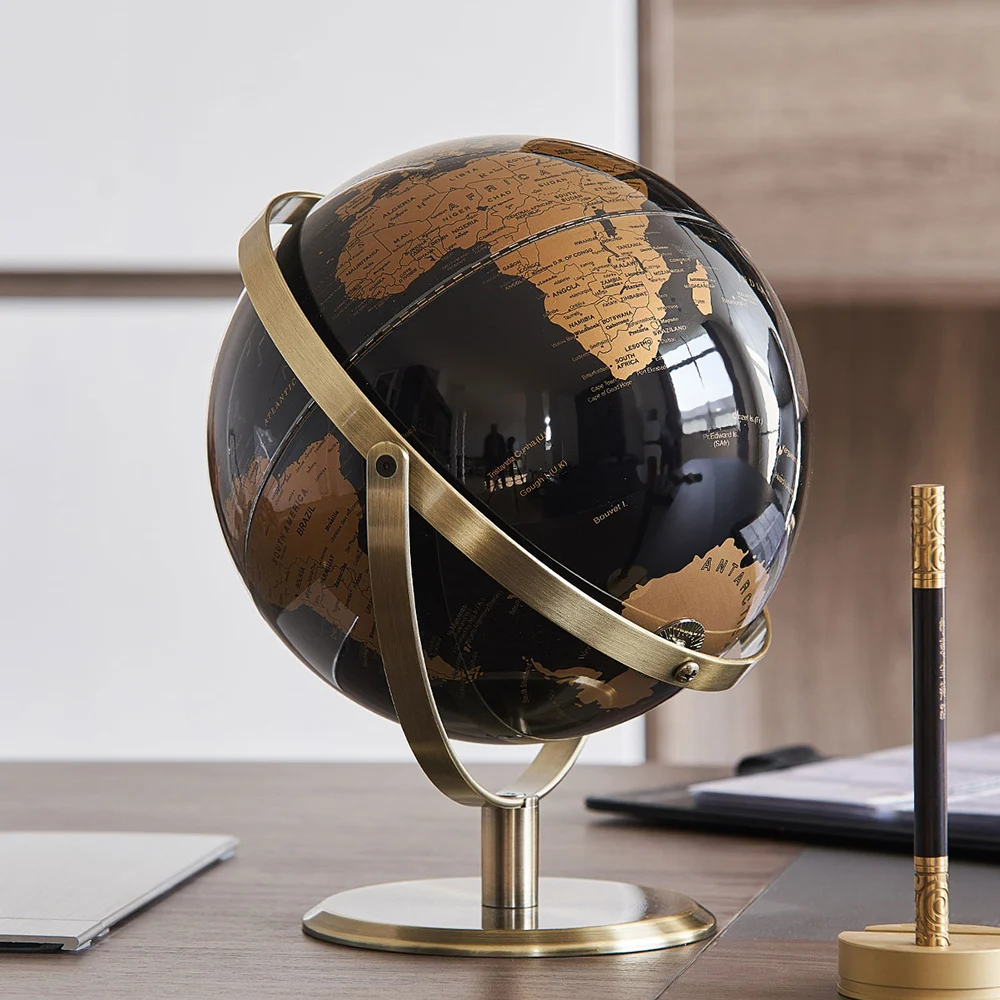 Retro World Map Globe 5 Retro World Map Globe 5