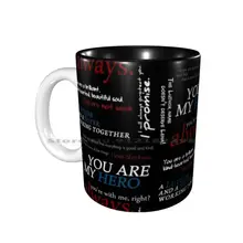  I Love You , With Other Words - White Ceramic Mugs Coffee Cups Milk Tea Mug Supercorp I Love You Quote Text Love Kara Lena 