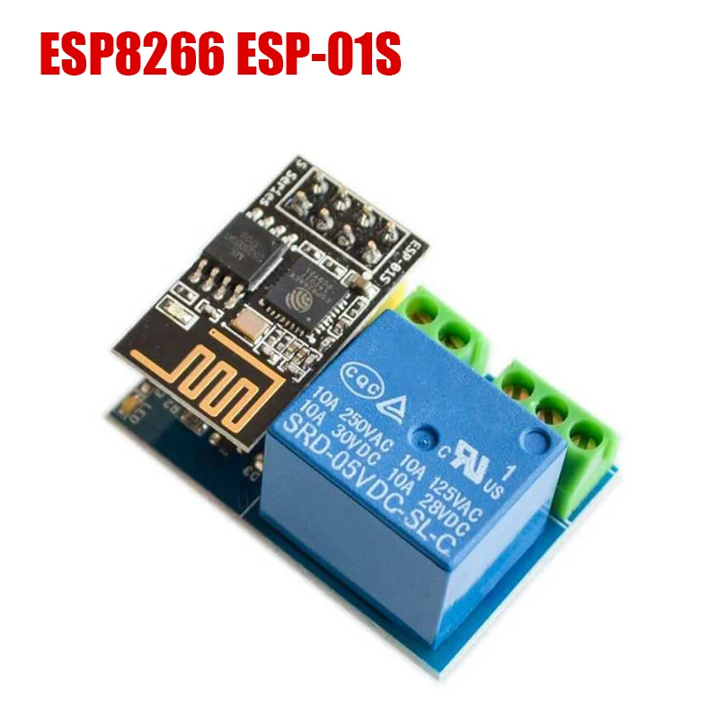 Релейный модуль ESP8266 ESP-01S беспроводной Wi-Fi умная розетка управление приложение