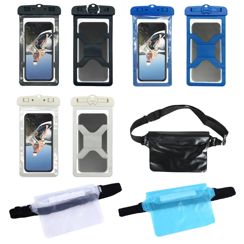 Bolsa para teléfono, funda y bolsa de impermeable, bolsa seca de PVC, equipo de viaje para kayak, natación|Bolsas de buceo| - AliExpress