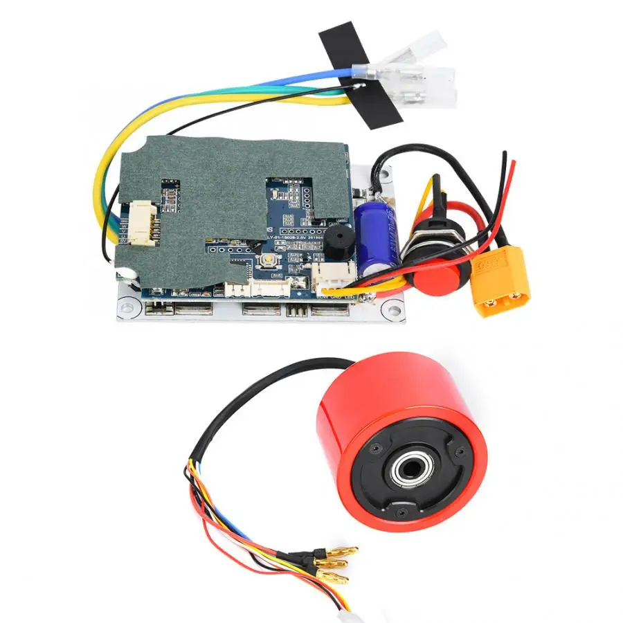 24V 36V 150W 70 мм бесщеточный двигатель мотор для центрального движения DIY Электрический скейтборд Беспроводной диск Управление; с дистанционным управлением Управление передатчик