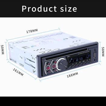 

Handsfree Bluetooth Car Mutimidea Video Player DVD/VCD/CD Autoradio Support USB AUX TF