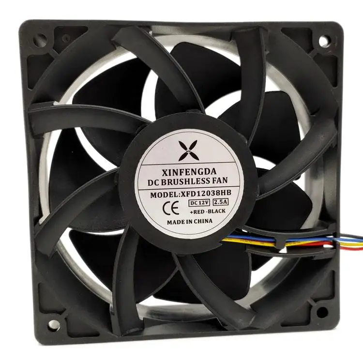 XINFENGDA XFD12038HB 12038 DC 12V 2.5A Max Airflow Rate Pressurized Cooling Fan | Компьютеры и офис