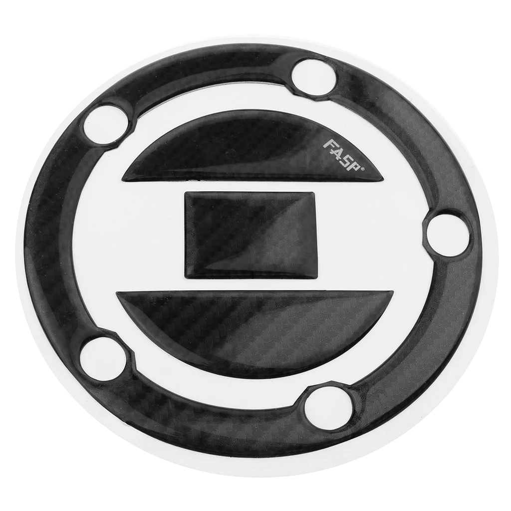 Self-Adhesive 5D Motorcycle Carbon Fiber Gas Tank Filler Cap