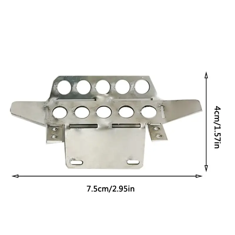 

for MN Model 1:12 D90 D91 RC Car Spare Parts Upgrade Metal Front Armor Protection Guard