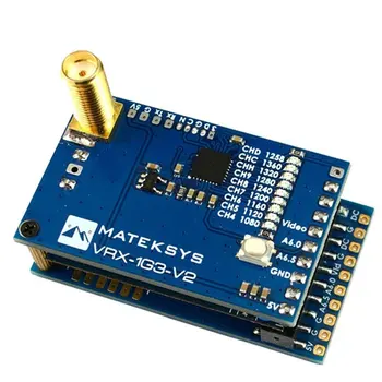 

For Matek System VRX-1G3-V2 1.2/1.3GHz 9CH Wid Band FPV Receiver Video Receiver RC FPV Drone Long Range