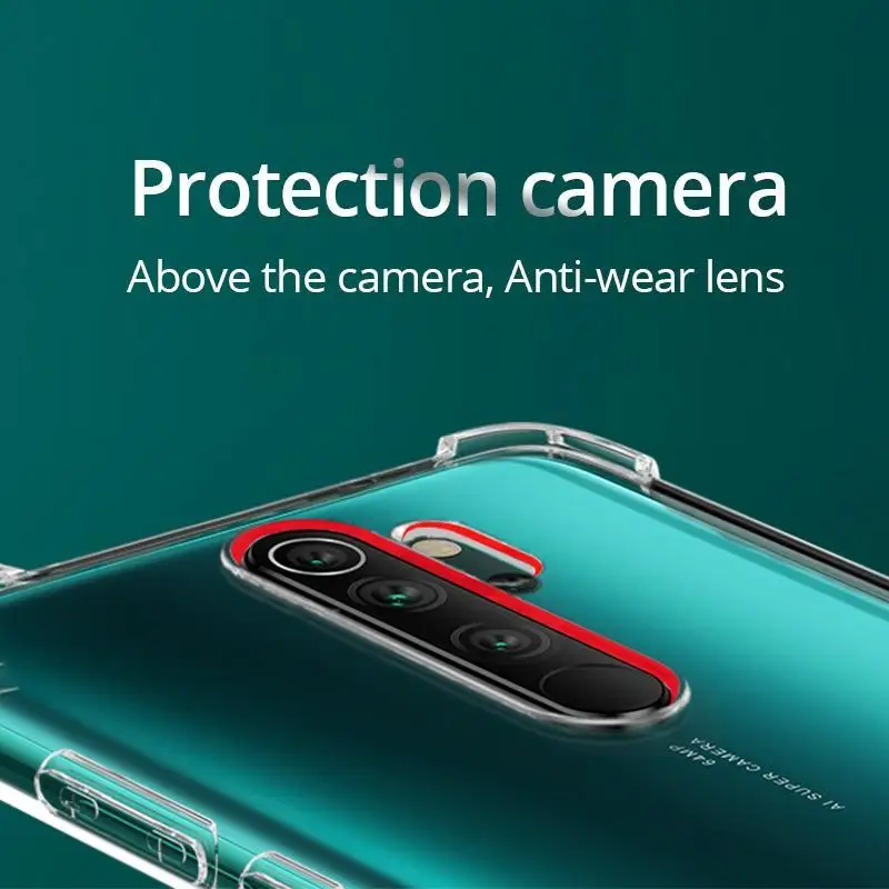 Противоударный чехол с подушкой безопасности для Xiaomi Redmi Note 8T Note7 Note6 7A K20 8 8A, мягкий чехол из ТПУ Для Xiaomi mi9 cc9 note10, чехол