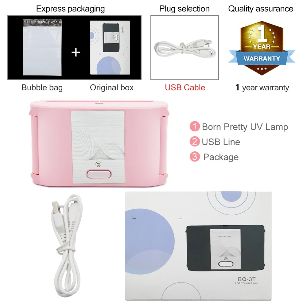 24W Pink LKE Сушилка для ногтей 24 Вт Складная лампа для ногтей портативный УФ светодиодный светильник 60/120 с таймер для всех гелей подходит для домашнего использования лампа для дизайна ногтей - Цвет: 24W Pink