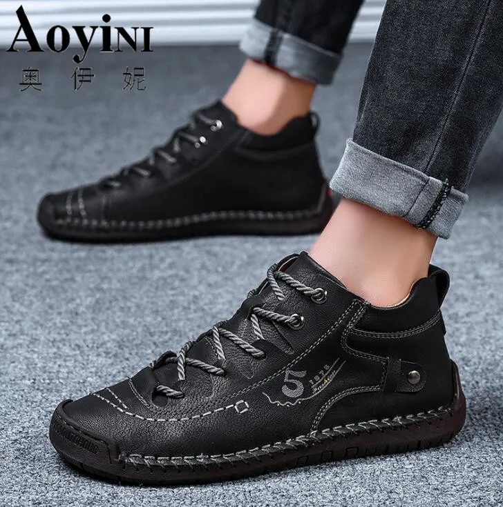 comfortable mens snow boots