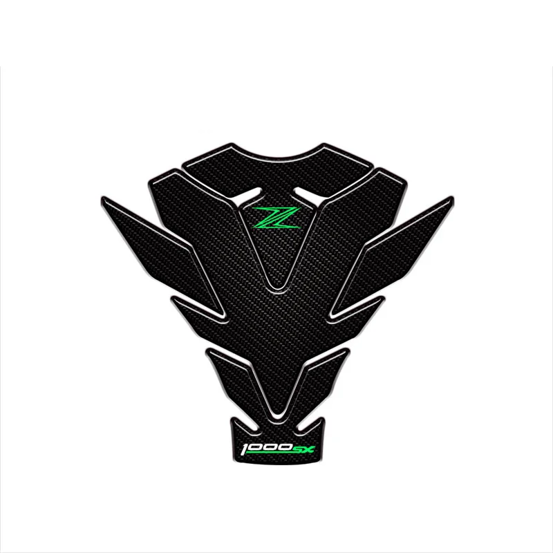 Высокий стиль мотоцикла 3D топливный бак Pad защитные наклейки для Kawasaki Z1000SX Fishbone защитные наклейки
