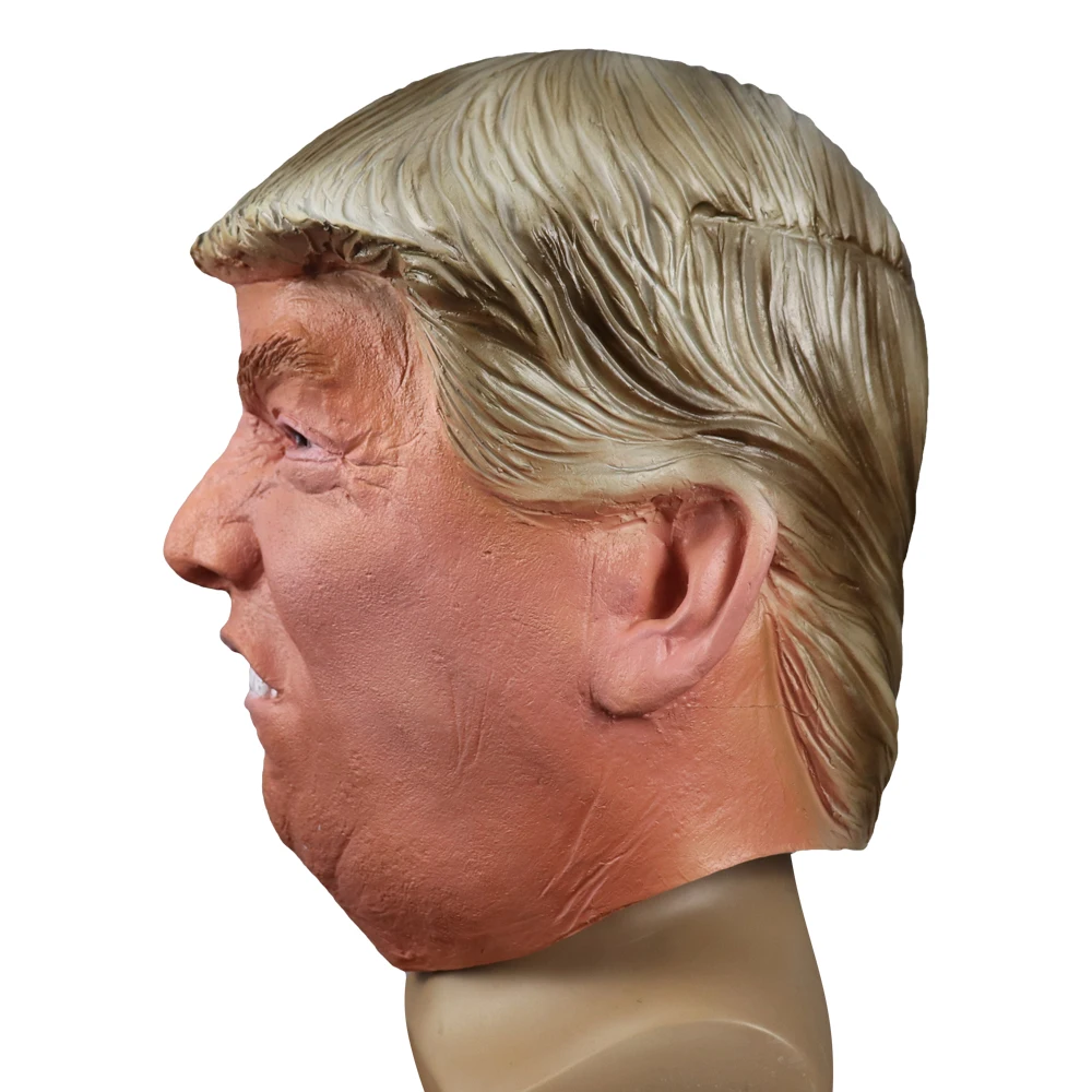 Маска Дональда Трампа биллионер Президентский костюм латексная маска для
