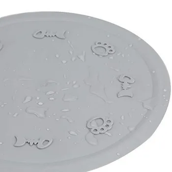 

Silicone Waterproof Pet Feeding Mat Pet Bowl Drinking Mat Dog Feeding Placemat Easy Washing Non Skid Wear-resistant Accessories