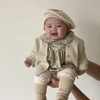 2024 New Infant Patchwork Leggings Cotton Baby Long Pants Toddler Girl Leggings Baby Clothing Autumn Kids Trousers 5