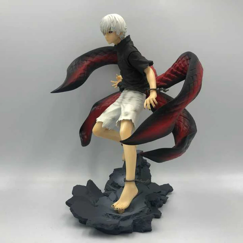 Аниме Токийский Гуль 22 см Kaneki Кен пробужденный вер. ПВХ фигурка Коллекционная модель Brinquedos игрушка Рождественский подарок