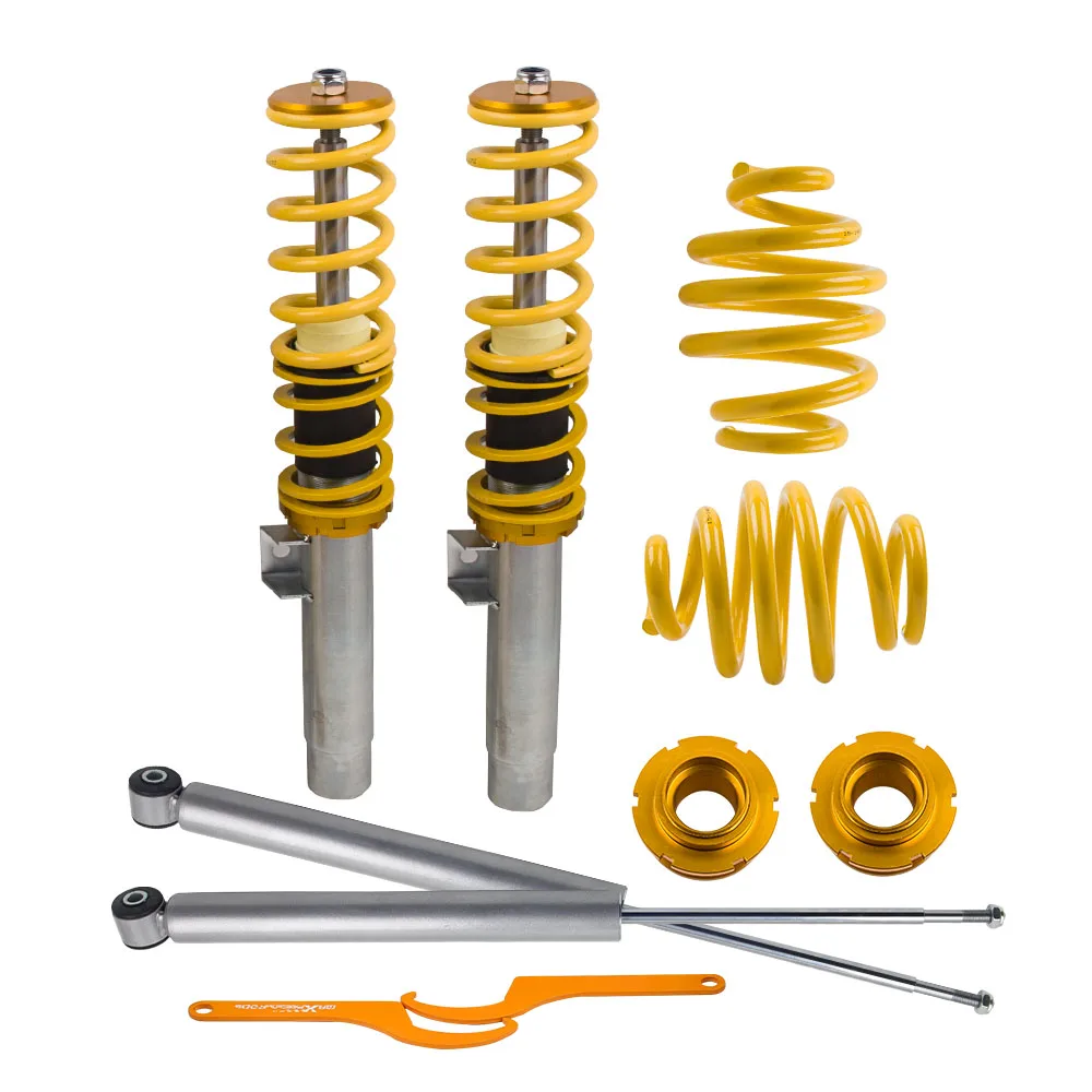 

4pcs Coilover Coilovers Kit Shock Suspension for BMW 3 Series E46 320i 328Ci M3