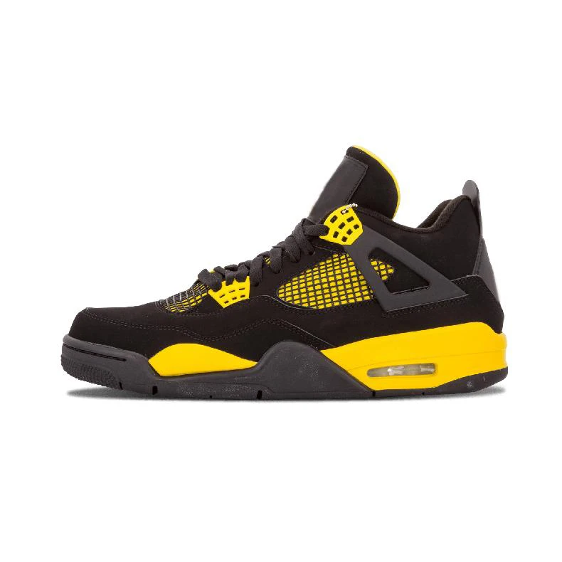 color15 Jordan Ретро 4 мужские ботинки для баскетбола Мотоспорт Раптор черный красный Toro oreo спортивные кроссовки чистый белый Новое поступление - Цвет: color15