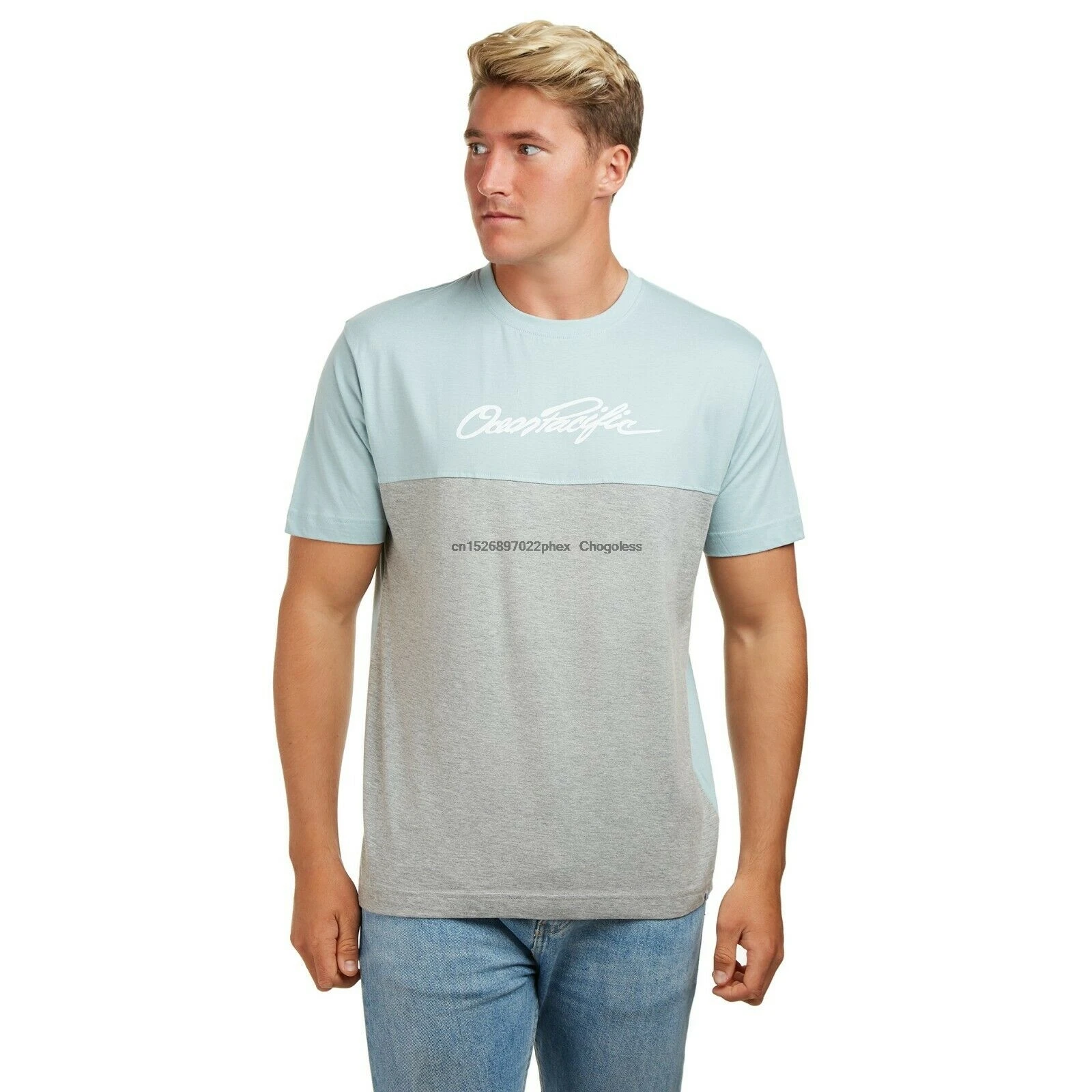 Мужская футболка Ocean Pacific с логотипом и надписью |