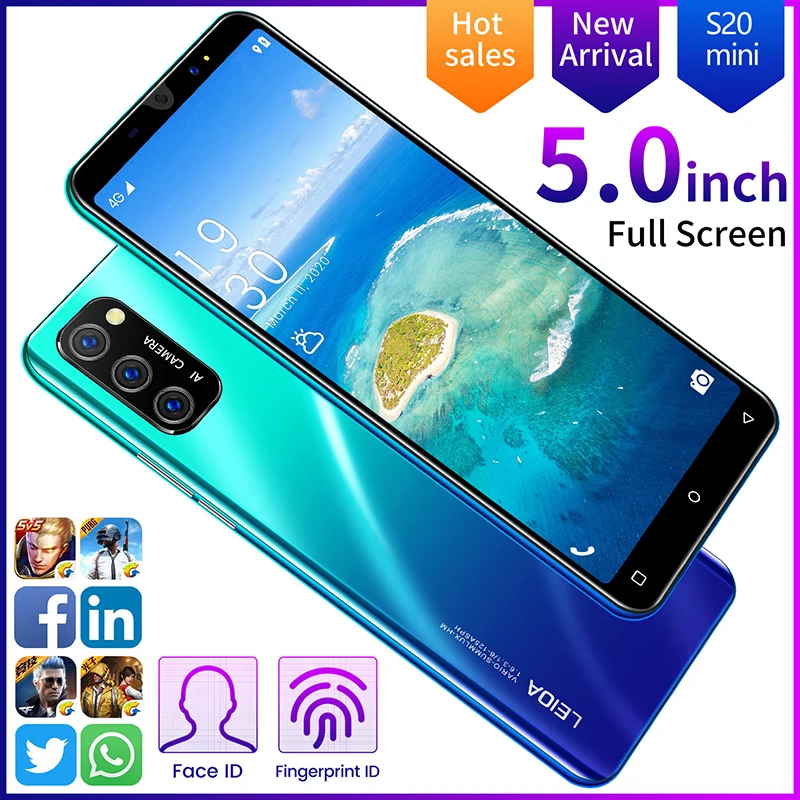 Smartphone Android 9.0 Smart Phone Recognition Free Case Cheap unlock mobile phone wholesale free shipping Student smartphone