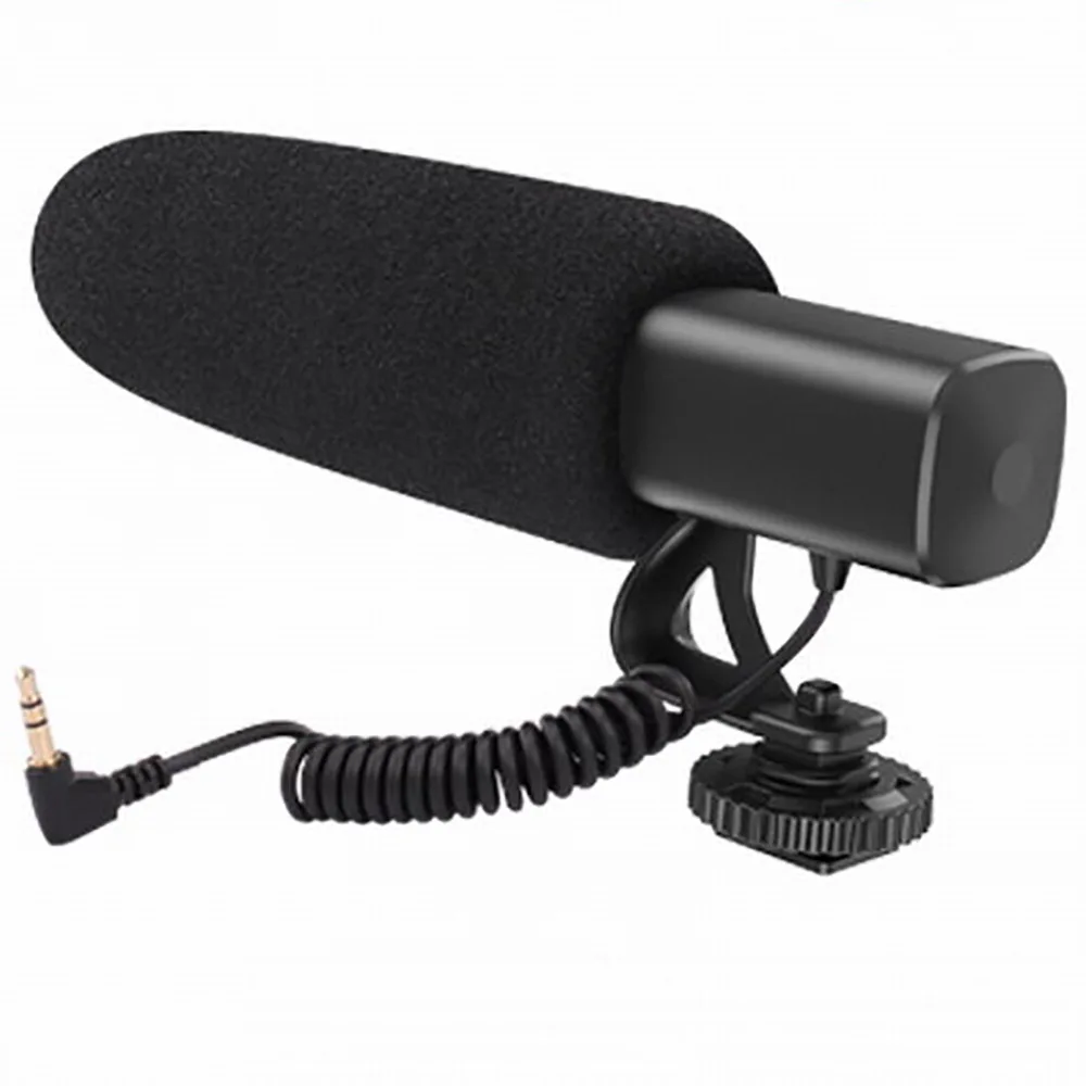 DSLR MIC Microphone Video Shotgun Mic for iPhone Android Smartphone