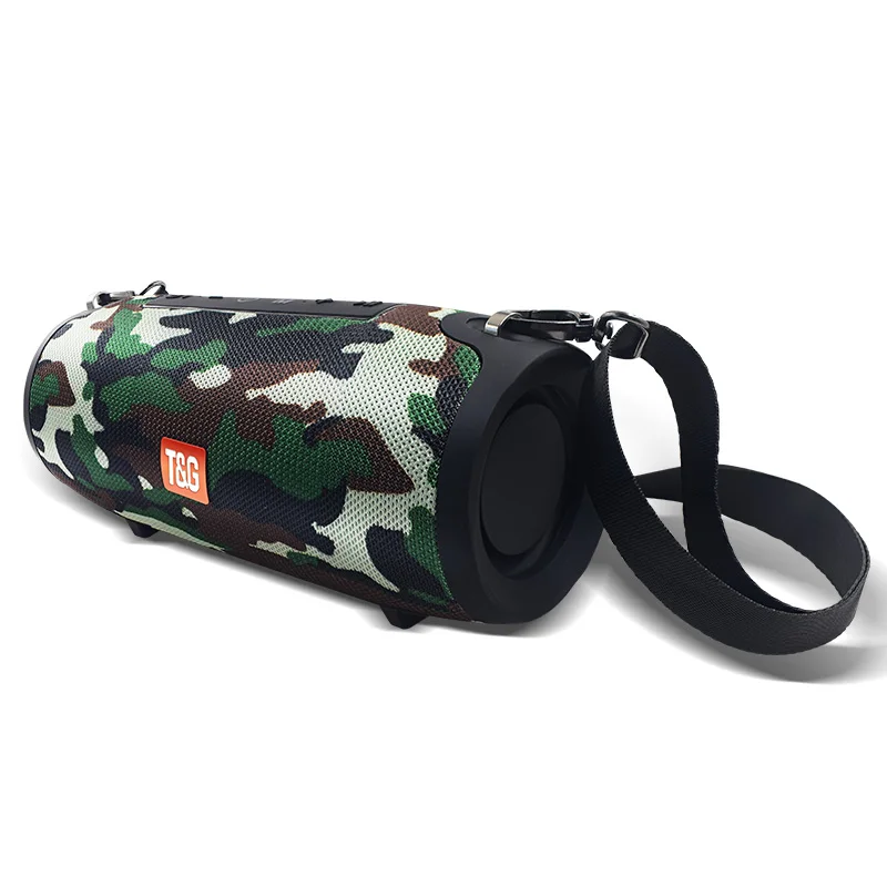 ARMY GREEN 20 Вт Bluetooth Колонка Беспроводная портативная звуковая коробка бас стерео сабвуфер fm радио boom box tv tf aux usb звуковая панель для ПК - Цвет: ARMY GREEN