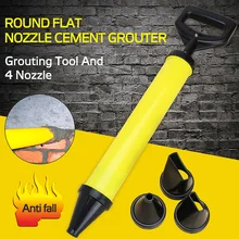Alçı mala 4 meme çimento kazıyıcı dolgu macunu dolgu sökücü yayıcı Spatula kireç tuğla harç aplikatör inşaat araçları(China)