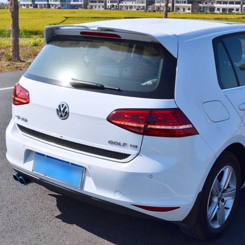 Для MK7 Golf 7 Rline Спойлер ABS Материал заднее крыло автомобиля праймер цвет VW задний