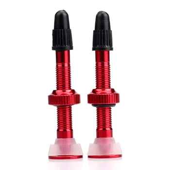 

2pcs Presta Valve Stems Tubeless MTB Bike bicycle Extender Aluminum Alloy