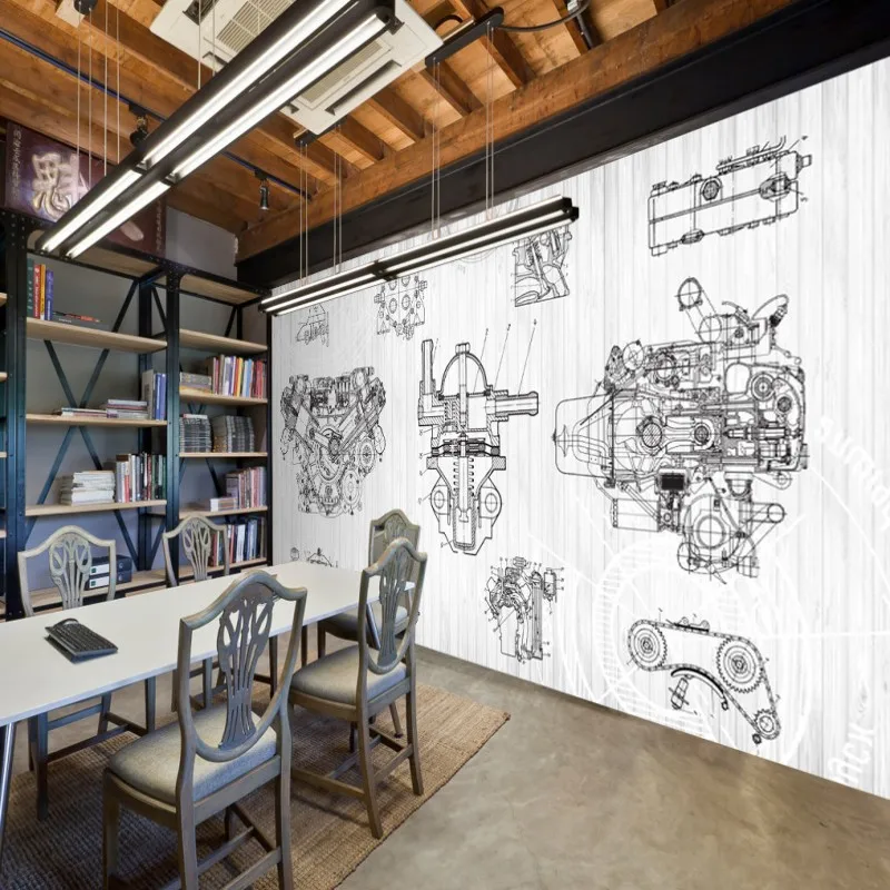 Прямая поставка на заказ росписи Европейский стиль ретро креативный ручной