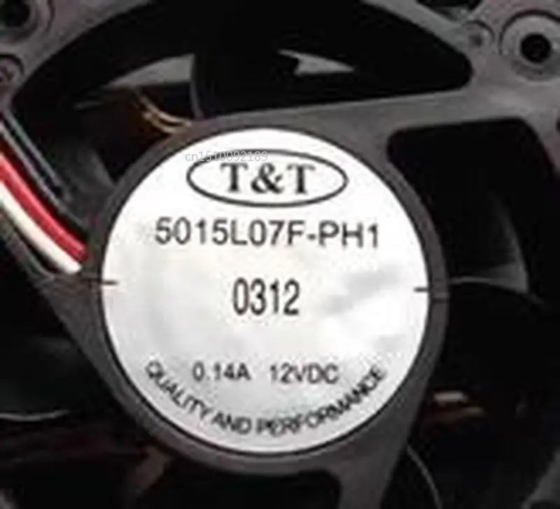 Для T& T 5015L07F PH1 DC7V 0.10A 3pin 3 провода 5015 50X50X15 мм вентилятор охлаждения