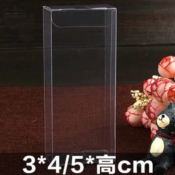 

20pcs plastic pvc boxes packaging for giftchocolatecandycosmeticcakecrafts display package transparent Boxgifts/chocolate/candy/