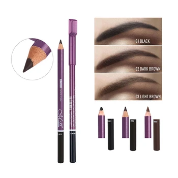 

Menow Brand Cosmetic Eyebrow Pencil With Comb Waterproof Long Lasting Effect Professional Makeup Eyebrow Pencil