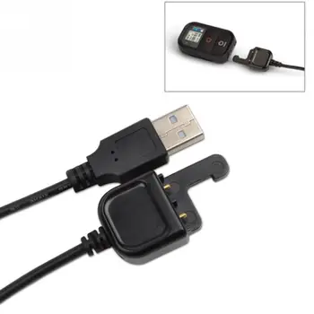 

50cm USB Charger Cable for GoPro Hero 7 6 5 4 3 WIFI Remote Control for Go Pro Wi-Fi Remoter Charging Action Camera Accessory