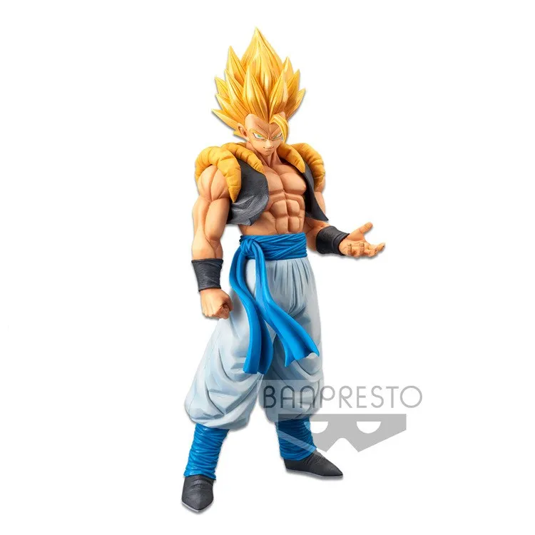 Original Bandai Dragon Ball Z Anime Figure Gogeta Super Saiyan Grandista Nero Action Figurals DBZ Juguetes PVC Toys With Box