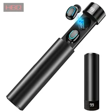 HBQ Q67 TWS беспроводные наушники, стерео мини Bluetooth наушники 5,0 с двойным микрофоном, спортивные водонепроницаемые наушники, гарнитура для автоматического сопряжения
