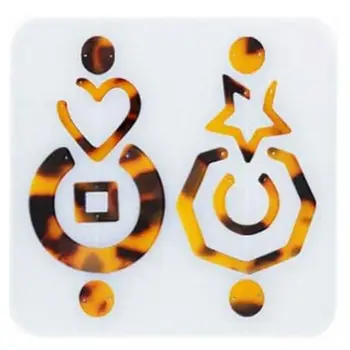 

123 PCS Resin Earring Molds, Silicone Earring Molds Epoxy Jewelry Resin Molds