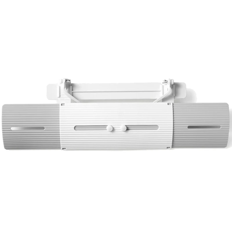 Adjustable Air Conditioner Cover 70Cm Anti-Wind Straight Shield Baffle Board Protector Air Cooling Windshield Wind Guide Plate