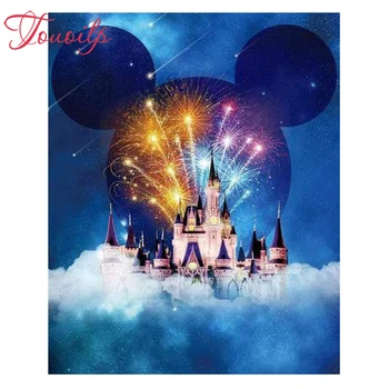 

TOUOILP 5D DIY Diamond Painting 100% Full Square/Round Drill "Cartoon mickey" 5d diy iamond Embroidery Cross Stitch 3D Decor