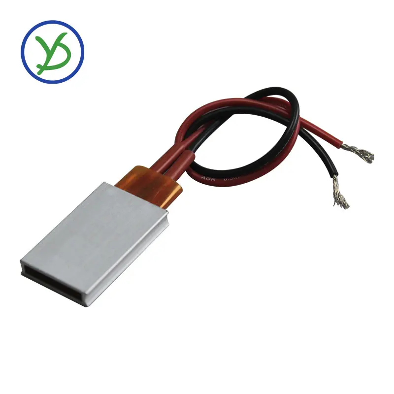 12V 35*21mm temperatura constante PTC elemento de calefacción Termostato Calentador Placa do