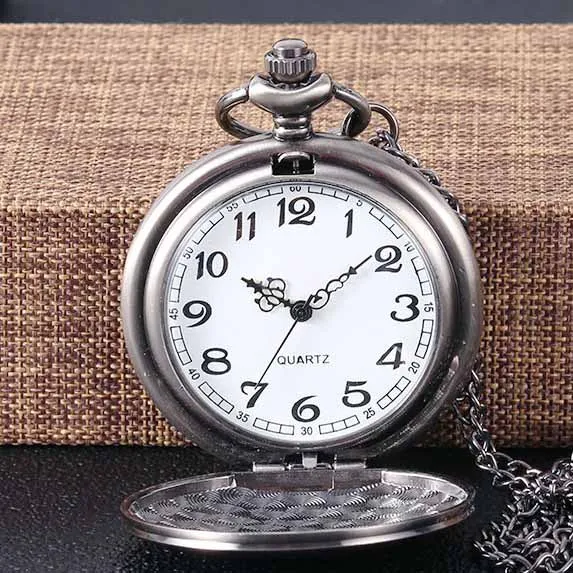 

Quartz Pocket Watch TO MY Son I LOVE YOU Chain Clock Commemorative Birthday Souvenir Gifts Top Brand Luxury Unique Watches HB002