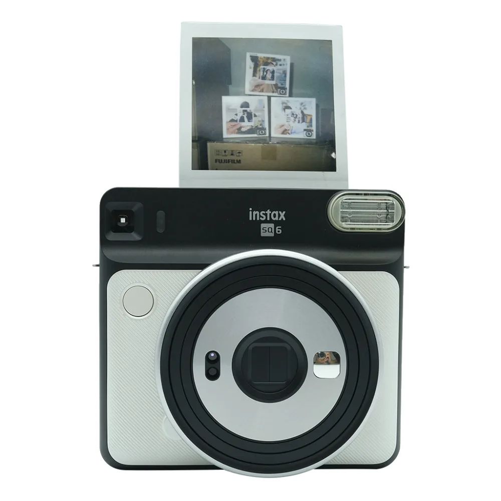 Фотокамера моментальной печати Fujifilm INSTAX Mini SQ6+ чехол для фотокамеры+ 10 листов фотопленки моментальной печати Fujifilm Instax Mini SQ6