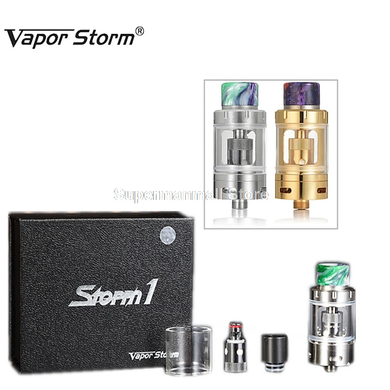 Аутентичный Vapor Storm storm 1 Vesta Tank 2 0 мл емкость Топ наполнение SS316 сменный атомайзер