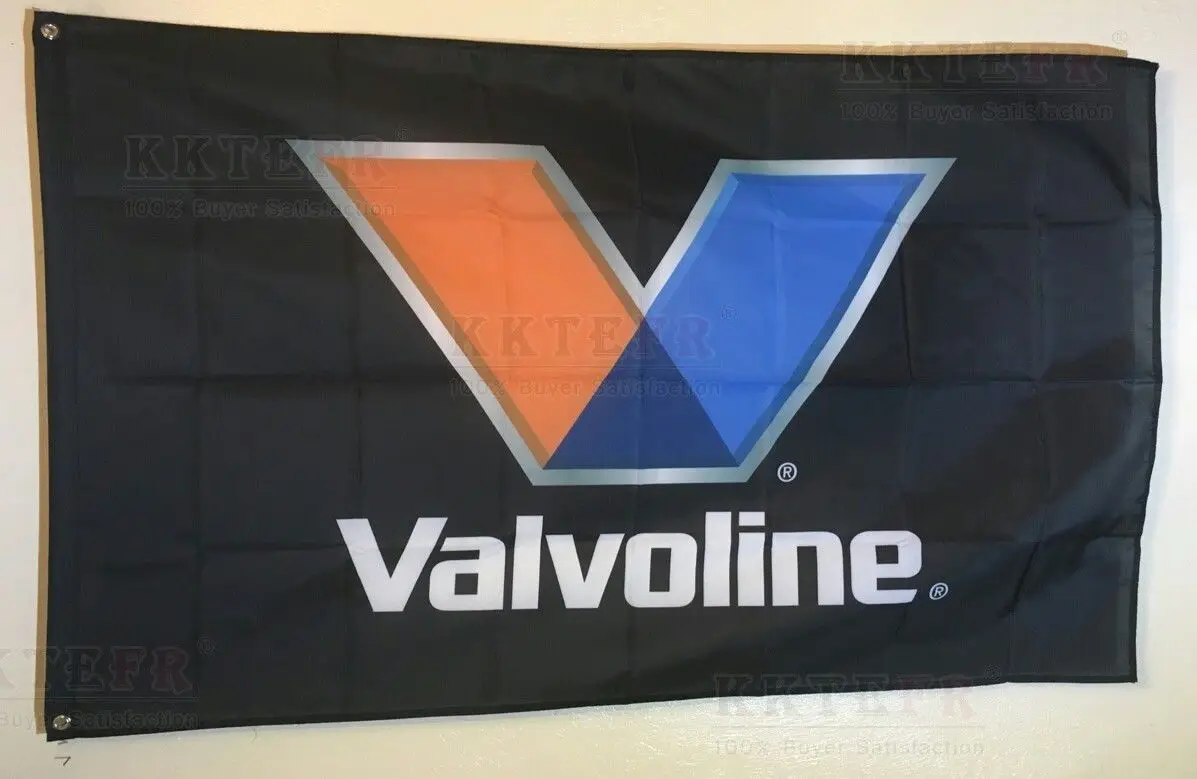 3ft x 5ft 3 x5ft Valvoline Гоночный флаг стенку баннер печать баннер, флаг из полиэстера Размеры 150*90 см