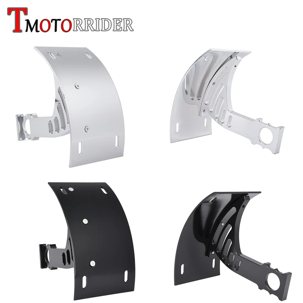 

Billet Aluminum Black Chrome Swingarm Side Mount Curve Tail License Plate Holder Bracket for Honda VTC1000 RC51 CBR900RR CBR929R